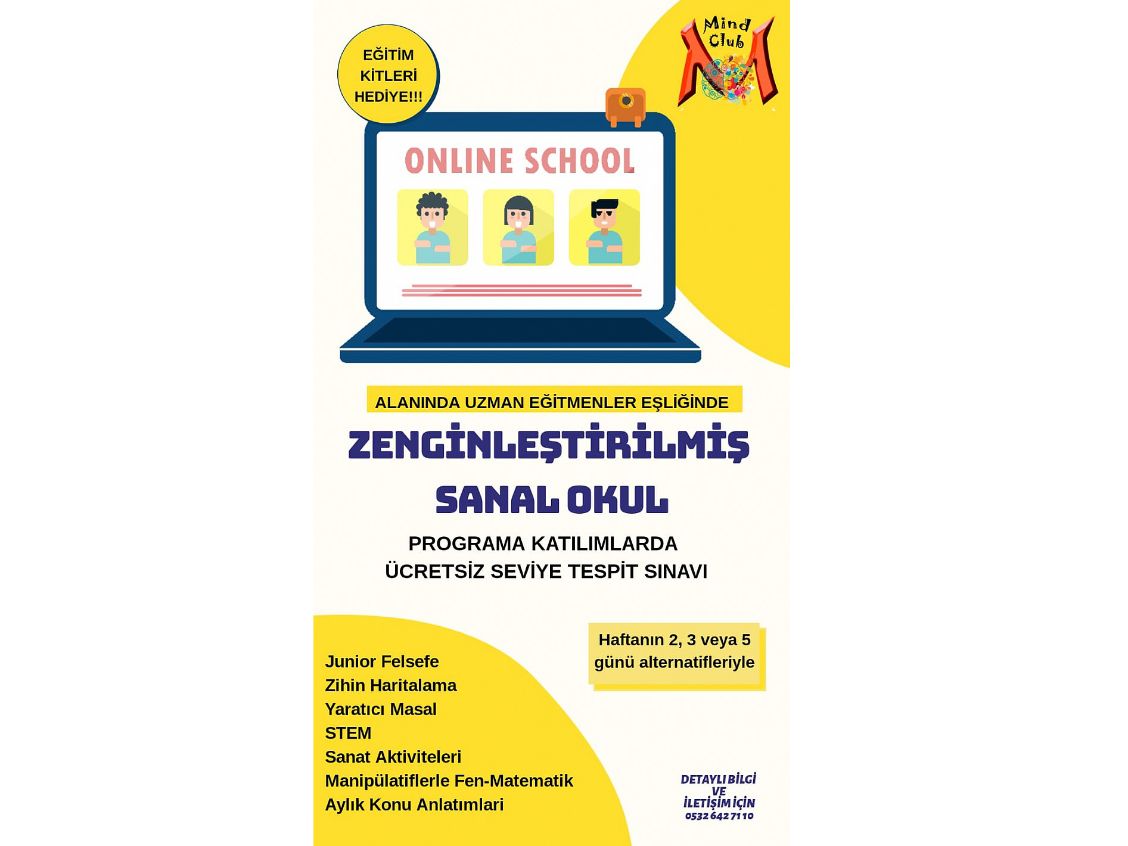 ZENGİNLEŞTİRİLMİŞ SANAL OKUL