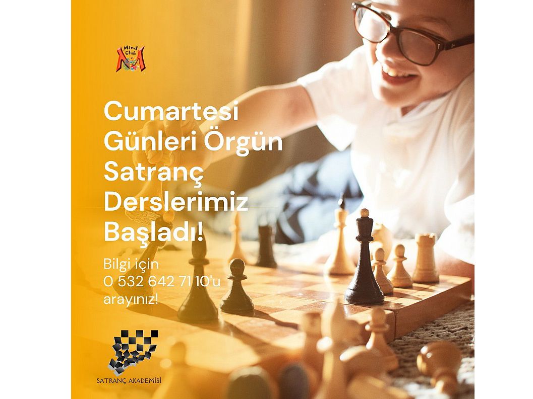 ÖRGÜN SATRANÇ DERSLERİ BAŞLADI.